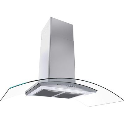 Coifa De Parede Cadence Inspire Vidro Curvo 90cm 110V