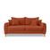 Sofá 3 Lugares Lisboa Bouclé Terracota 220 cm