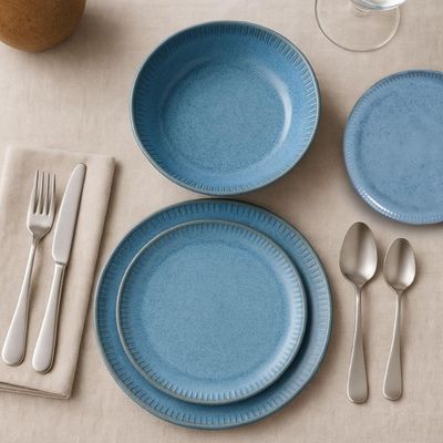 Aparelho de Jantar Linhas Breeze 12 Peças Pratos Rasos Fundos Sobremesa Mesa Posta Porto Brasil
