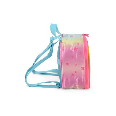 Lancheira Escolar Infantil Barbie Sereia Luxcel LA38213 Rosa