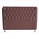 Cabeceira De Cama Box Jully Queen 160 Cm Botão Strass Suede Rosê Do Lar Móveis