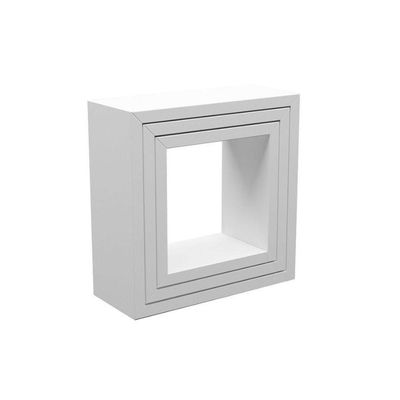 Kit Nichos Decorare Prat-k - 3 Unidades - Branco