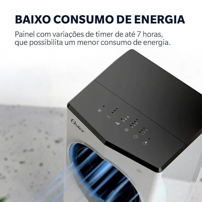 Climatizador De Ar Oster Portátil 4 Em 1 5,3L 220V