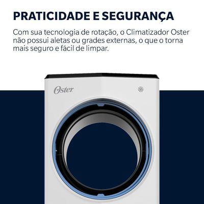 Climatizador De Ar Oster Portátil 4 Em 1 5,3L 220V