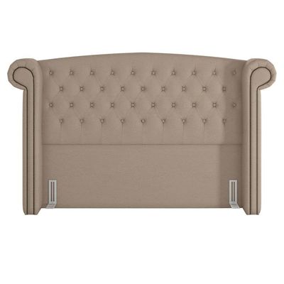 Cabeceira Cama Casal 140cm Provença P02 Linho Bege - Mpozenato