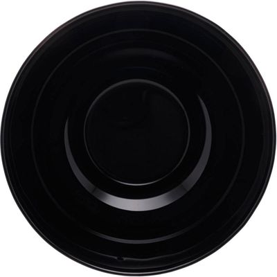 10 Tigelas de Vidro Opalino 700ml Diwali Black 14x8cm Lyor Bowl Petiscos Cumbuca