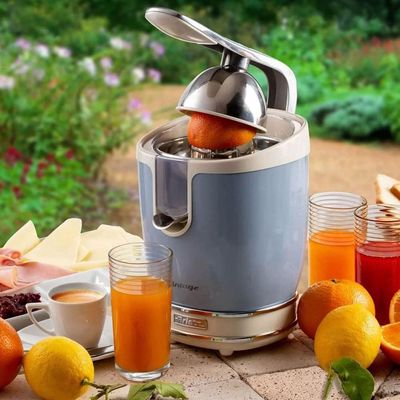Espremedor de frutas Ariete 413 Vintage azul 85w 220 volts