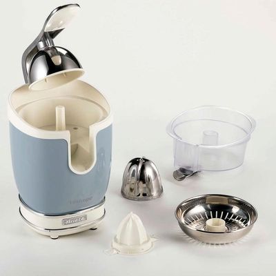 Espremedor de frutas Ariete 413 Vintage azul 85w 220 volts
