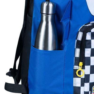 Mochila Escolar Masculina de Rodinhas Sonic Azul U / Azul