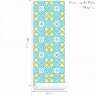 Papel De Parede Cozinha Azuleijo Português Faro