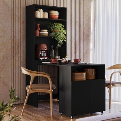 Mesa 2 Portas Cantinho Café Fortaleza Preto