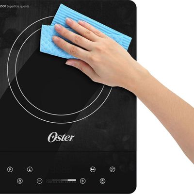 Cooktop De Indução 1 Boca Oster Touch Screen Portátil 220V