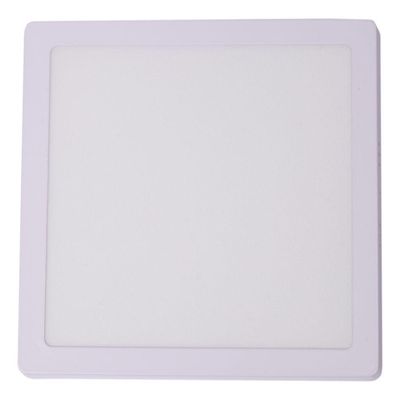 Kit 2 Painel Led 20,5x20,5 Quadrado Branco Sobrepor 18w 4000k Foxlux