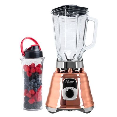 Kit Oster New Osterizer Liquidificador E Jarra Blend N Go Cobre 220V
