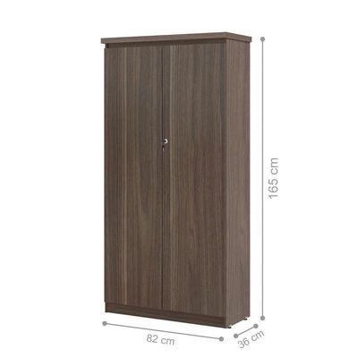 Armario Com 2 Portas 4 Prateleiras Emir Affara