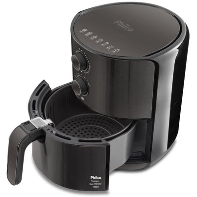 Air Fryer Philco 4,6L 1500W Titanium Inox PFR18TI 127V
