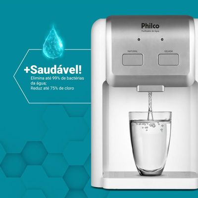 Purificador de Água Philco Bivolt Água Natural e Gelada PPU11 Bivolt