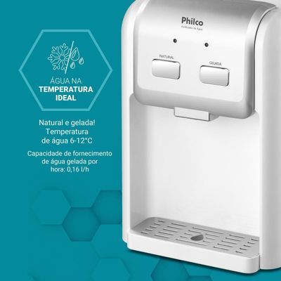 Purificador de Água Philco Bivolt Água Natural e Gelada PPU11 Bivolt