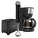 Kit Trio Black Cadence Cafeteira Mixer Inox Torradeira 220V