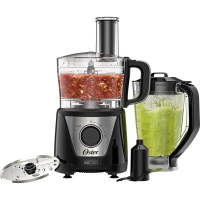 Multiprocessador De Alimentos Black 4 Em 1 Oster 110V