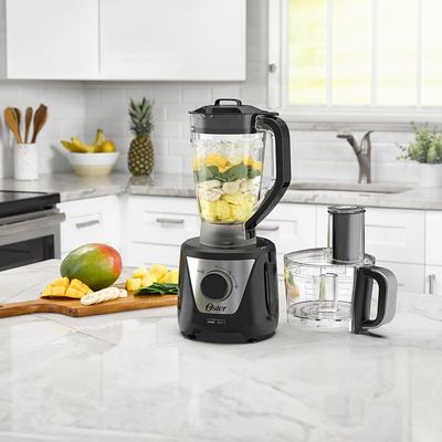 Multiprocessador De Alimentos Black 4 Em 1 Oster 110V