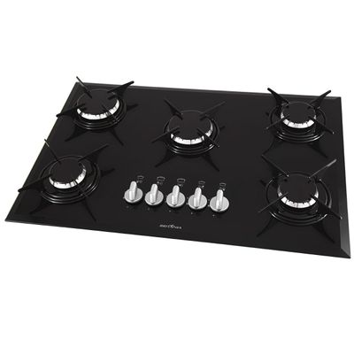 Cooktop de Embutir a Gás Britânia 5 Queimadores BCT5P Bivolt Bivolt