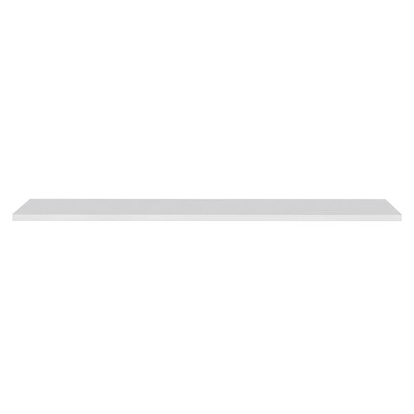 Prateleira Flutuante Para Cozinha com Suporte Invisível 91x20cm Yara Branco - Lumil