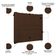 Cabeceira Casal Queen Cama 160cm Claire I02 Bouclê Marrom - Mpozenato