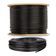 Cabo Manga 2X26 AWG - sem Blindagem Preto - 1 Metro