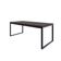 Mesa De Jantar Yon 200 X 90 X 76 Cm Terracota/est.preta Terracota/est.preta