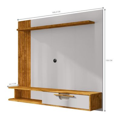 Painel Para 65 Polegadas Aranau Nature Off White