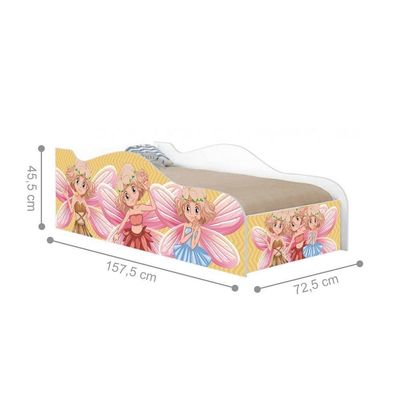 Mini Cama Fun Fadinhas Coloridas