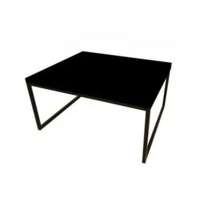 Mesa De Centro Sala 60x40 Copy Preto Fosco