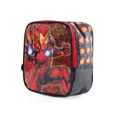 Lancheira Escolar Masculina Marvel Homem de Ferro Vermelha U / Vermelho