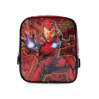 Lancheira Escolar Masculina Marvel Homem de Ferro Vermelha U / Vermelho