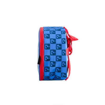 Lancheira Escolar Masculina Mario Azul U / Azul