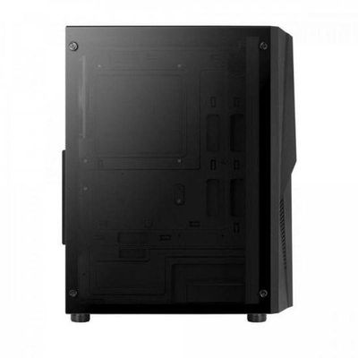 Gabinete Gamer Aerocool Mecha Preto Rgb Lateral Vidro