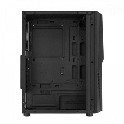 Gabinete Gamer Aerocool Mecha Preto Rgb Lateral Vidro