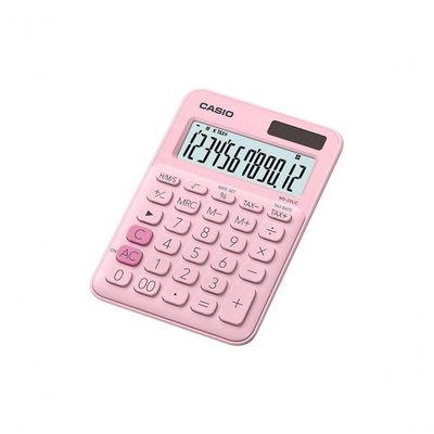 Calculadora De Mesa 12 Dígitos Rosa - Ms-20uc-pk-w-dc