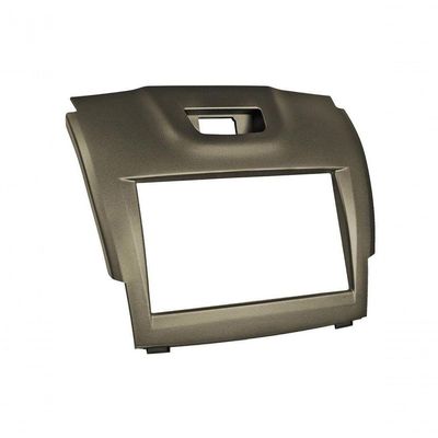 Contra Frente Plastica Permak S10 Nova 2 Din Preta