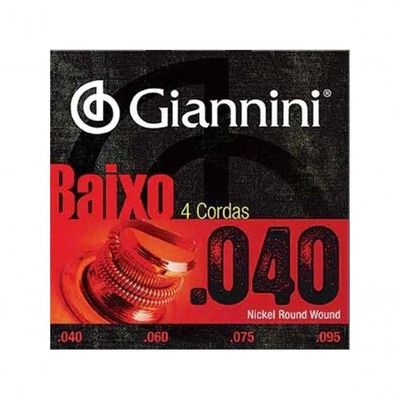 Corda Giannini Contrabaixo Geebrl 4 Leve
