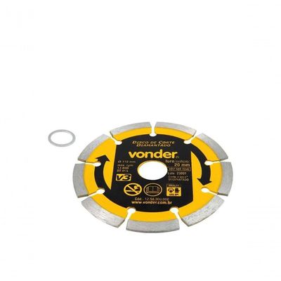 Disco Diamantado Vonder V3 Furo 20 110mm
