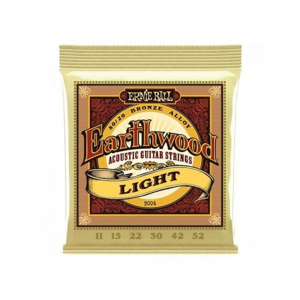Encordoamento Para Violão Aço .011 Leve Earthwood 2004 Ernie Ball