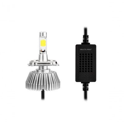 Lampada Multilaser Super Led H3 6200k Par
