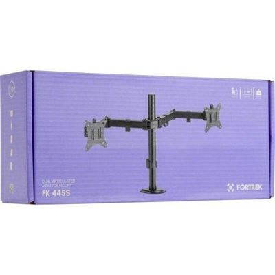 Suporte Articulado Para Dois Monitores Fortrek Fk 445s 17"-32"