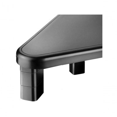 Suporte Para Monitor Multilaser Ac124 Stand Triangular 4 Niveis Preto