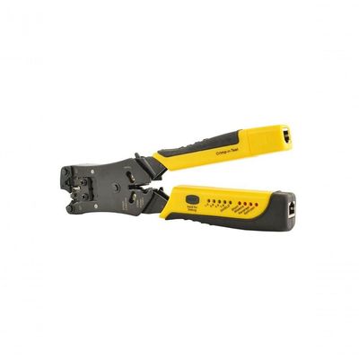 Testador De Cabos De Rede E Alicate De Crimpar Hikari Hk-305