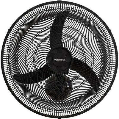 Ventilador De Parede Ventisol New 50cm Preto 110V