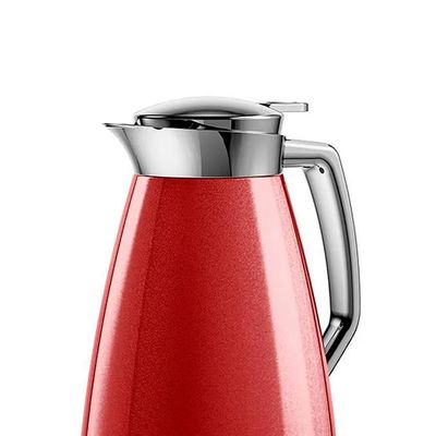 Garrafa térmica Emsa Plaza Quick Press 1 litro vermelho