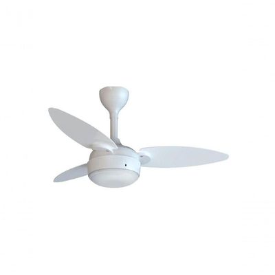 Ventilador De Teto Ventisol Elluz Inverter Controle Remoto Branco Com Cinza Bivolt